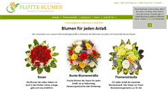 Desktop Screenshot of munich-flowers.com